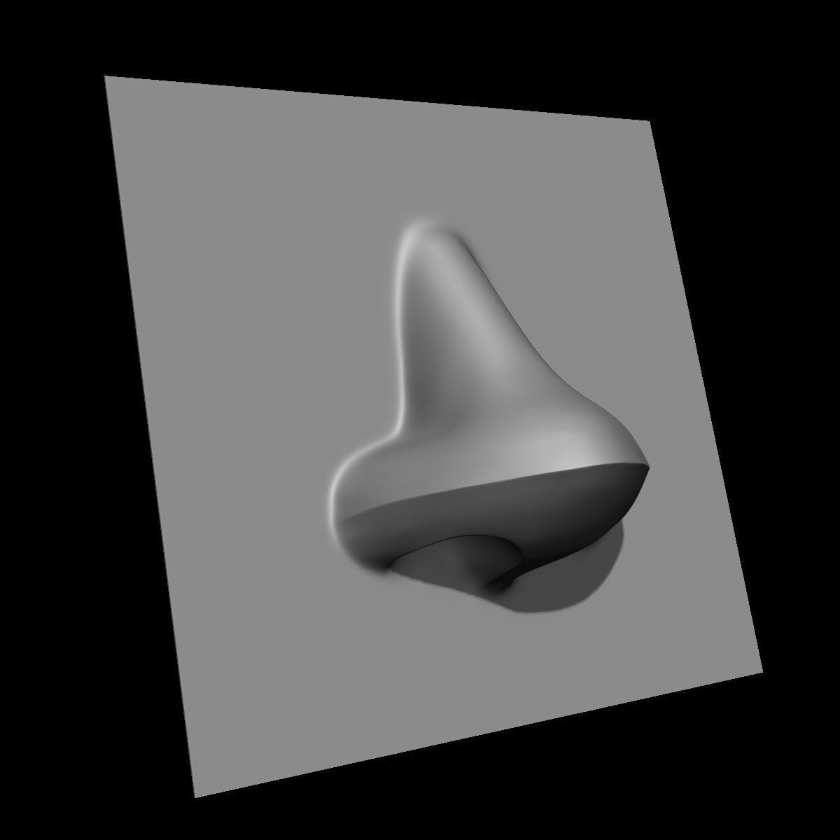 40 VDM Nose Brushes for ZBrush Stylized and Normal Low-poly 3D model_60