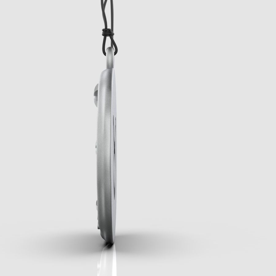 Zodiac Taurus  Sign Pendant 3D print model_14