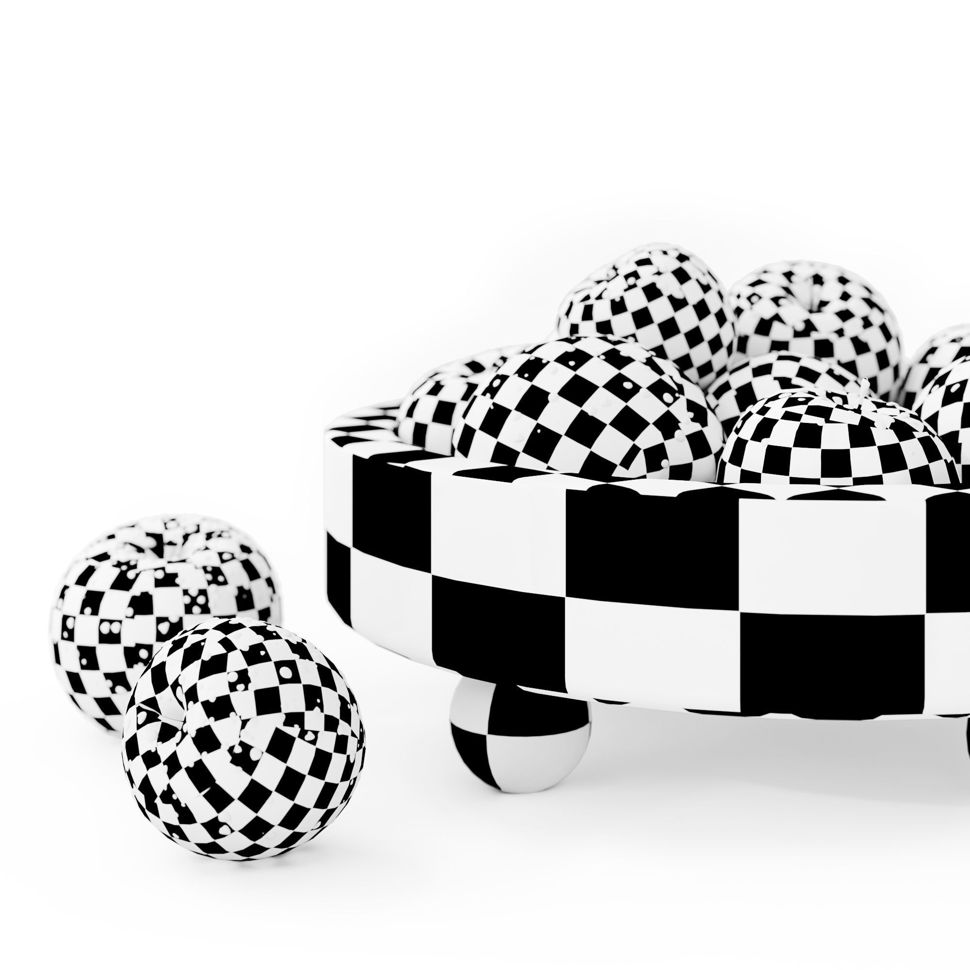 Bowl With Red Apples 3D model_11