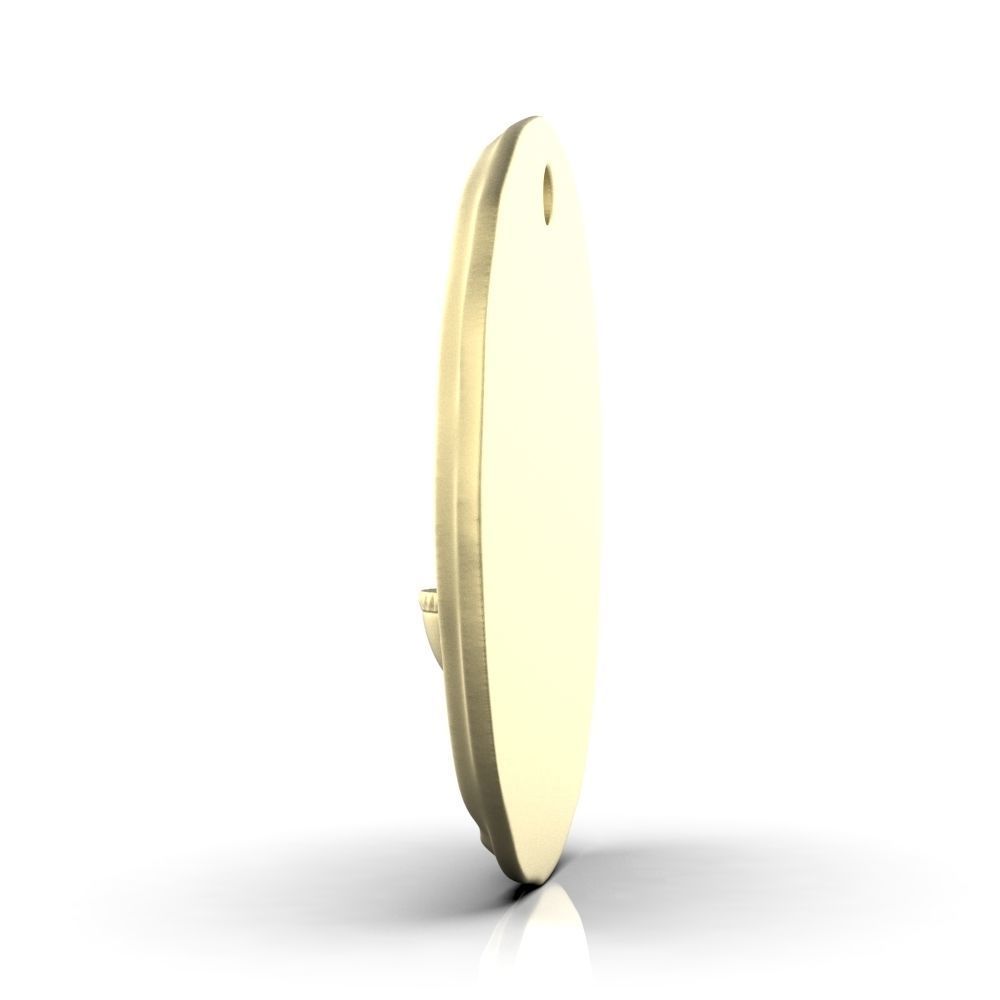 Zodiac Libra Coin Pendant 3D print model_28