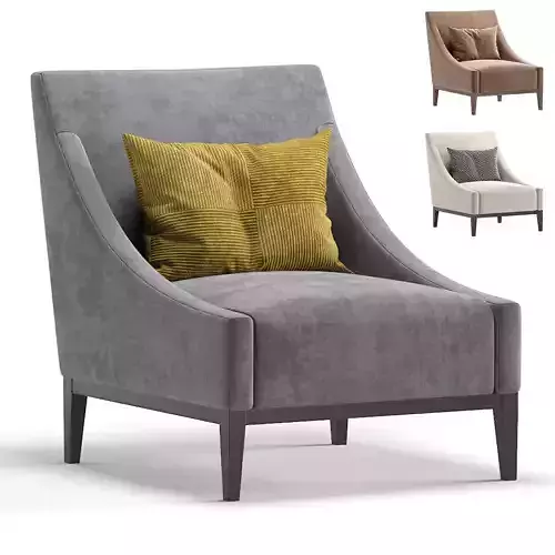 Armchair FLORIDA by Cazarina Interiors 3 Colors Version