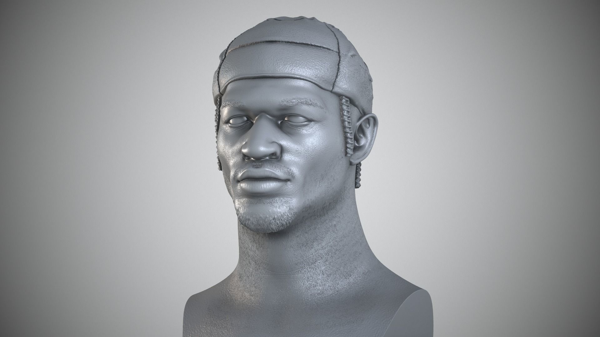JaMarr Chase 3D print model_1