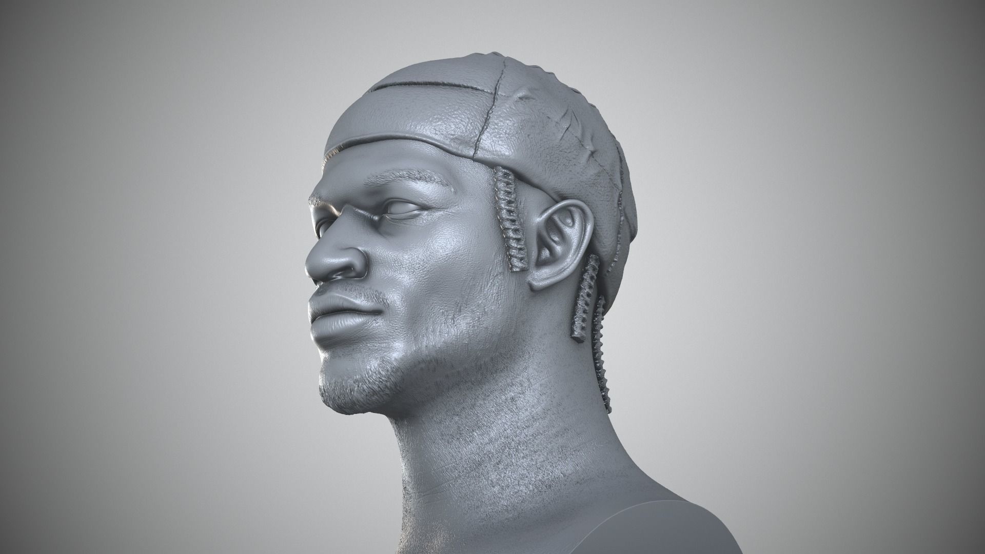 JaMarr Chase 3D print model_22