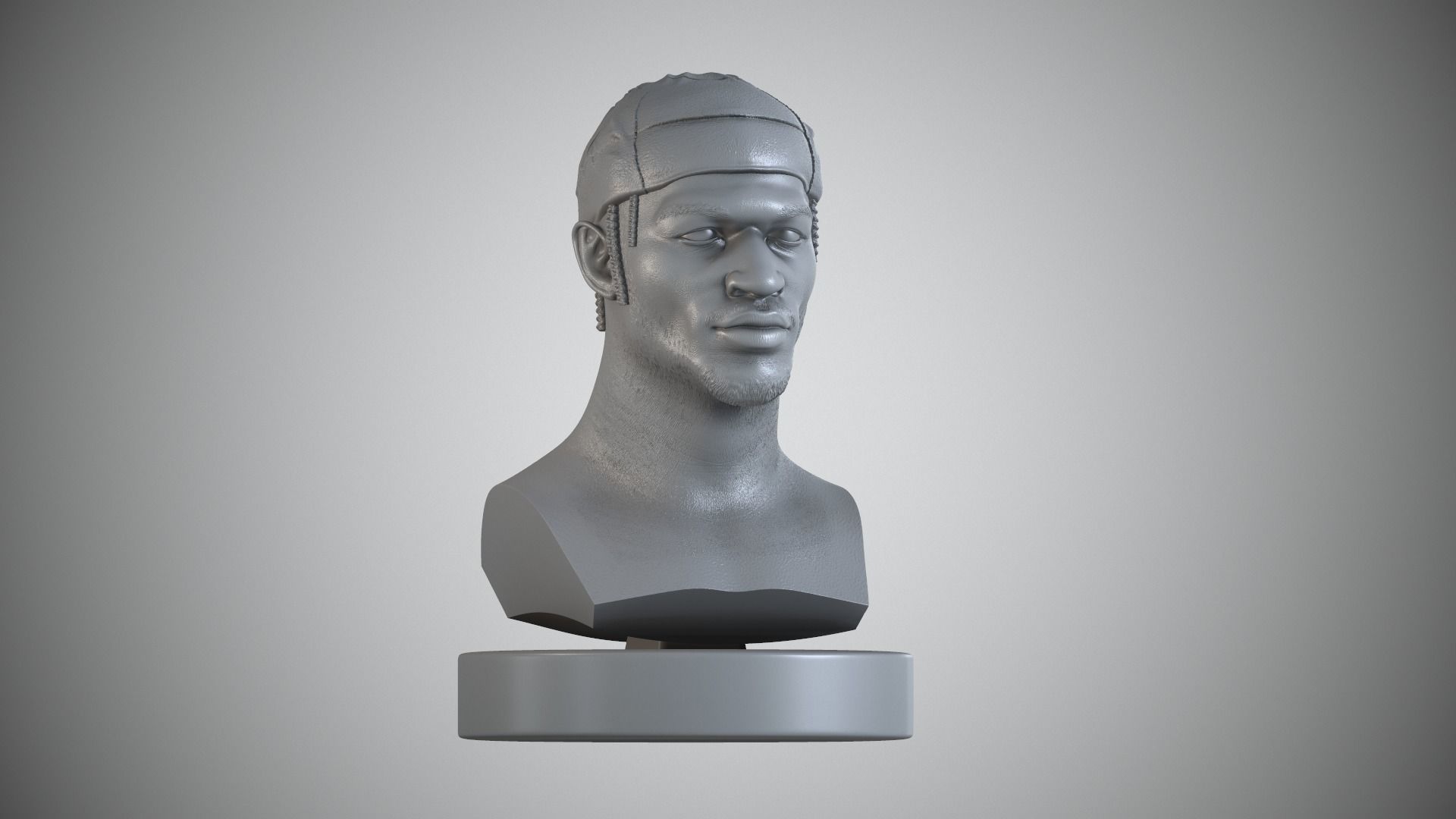 JaMarr Chase 3D print model_18