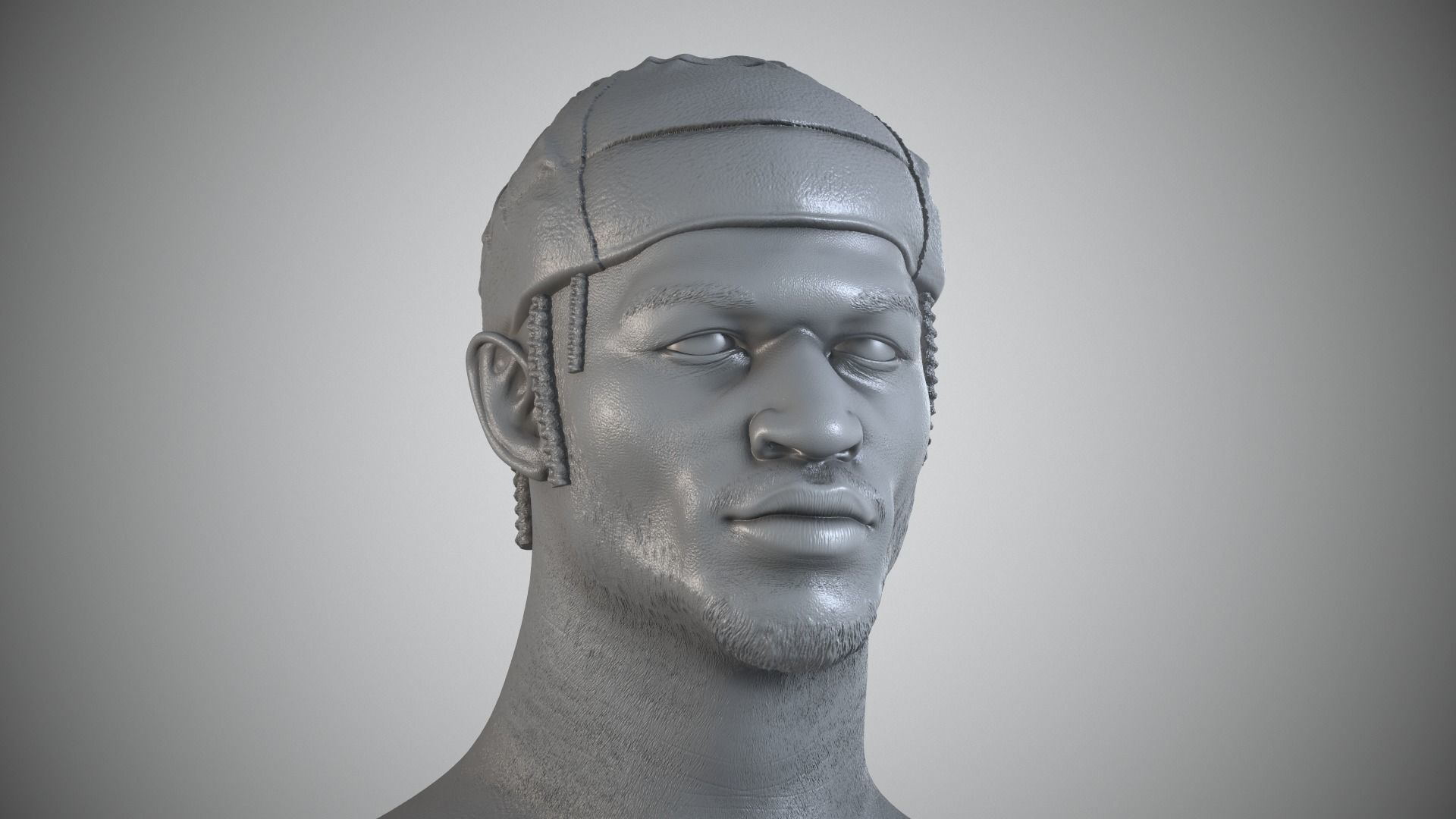JaMarr Chase 3D print model_9