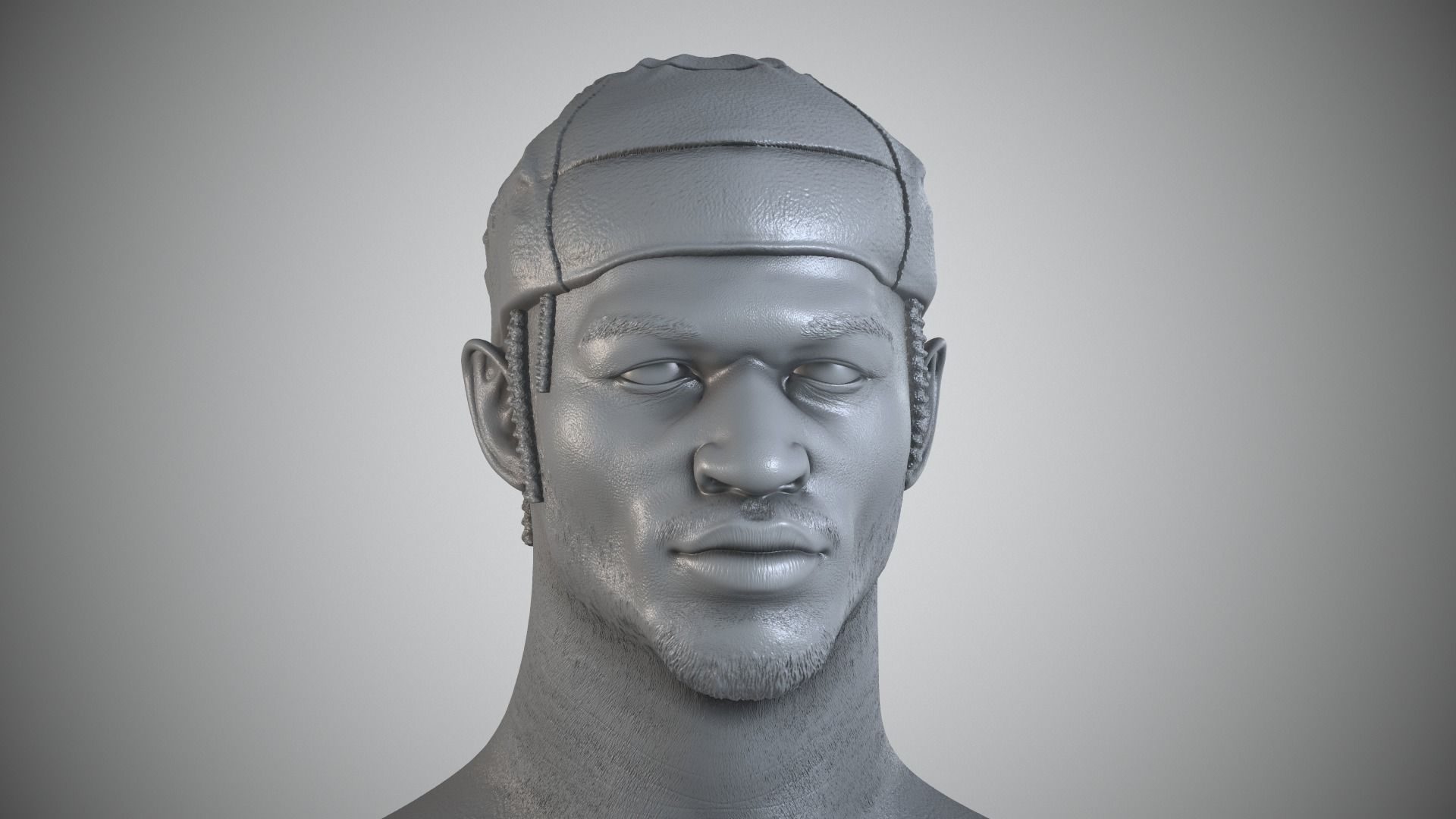 JaMarr Chase 3D print model_10
