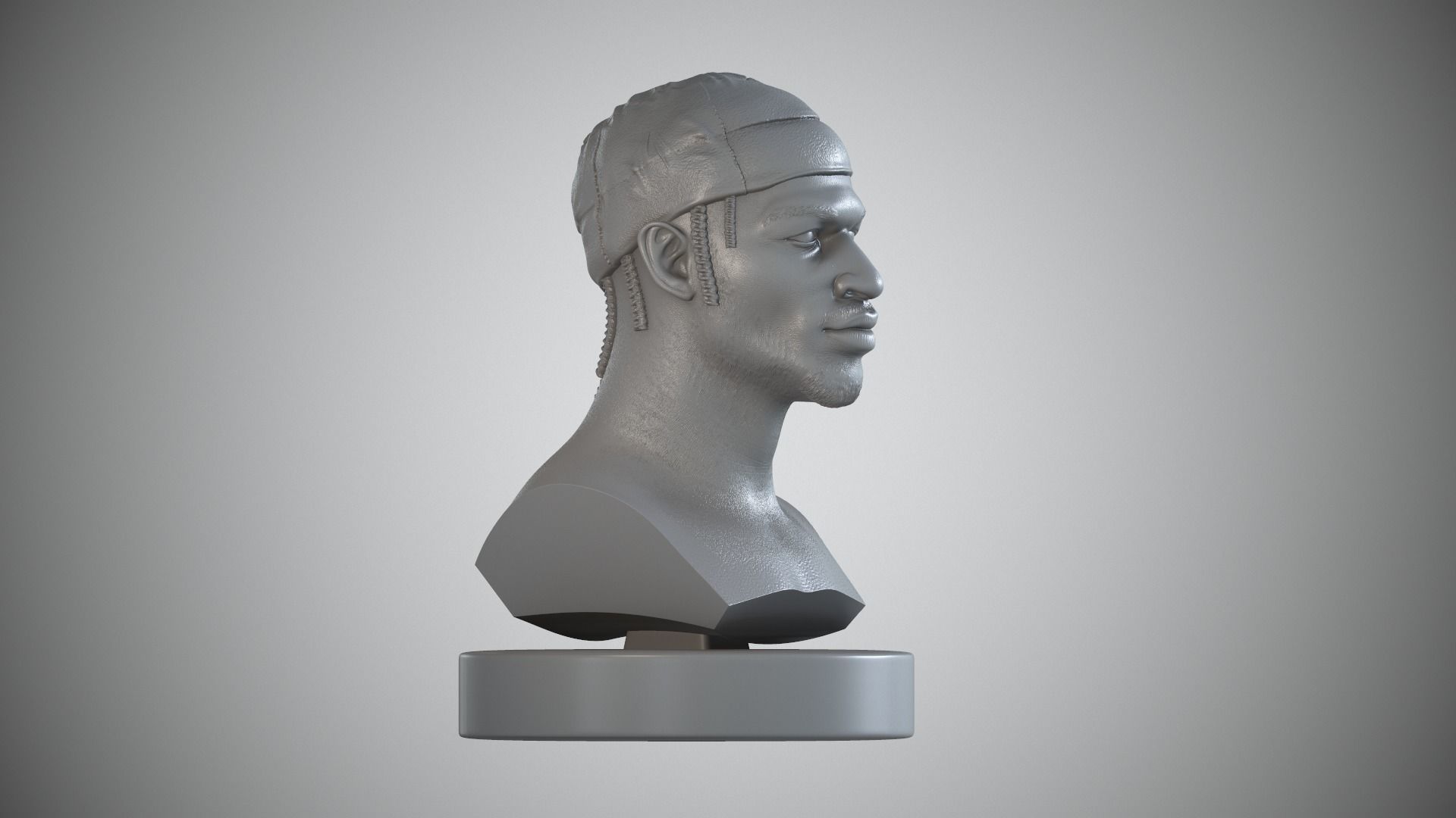 JaMarr Chase 3D print model_15