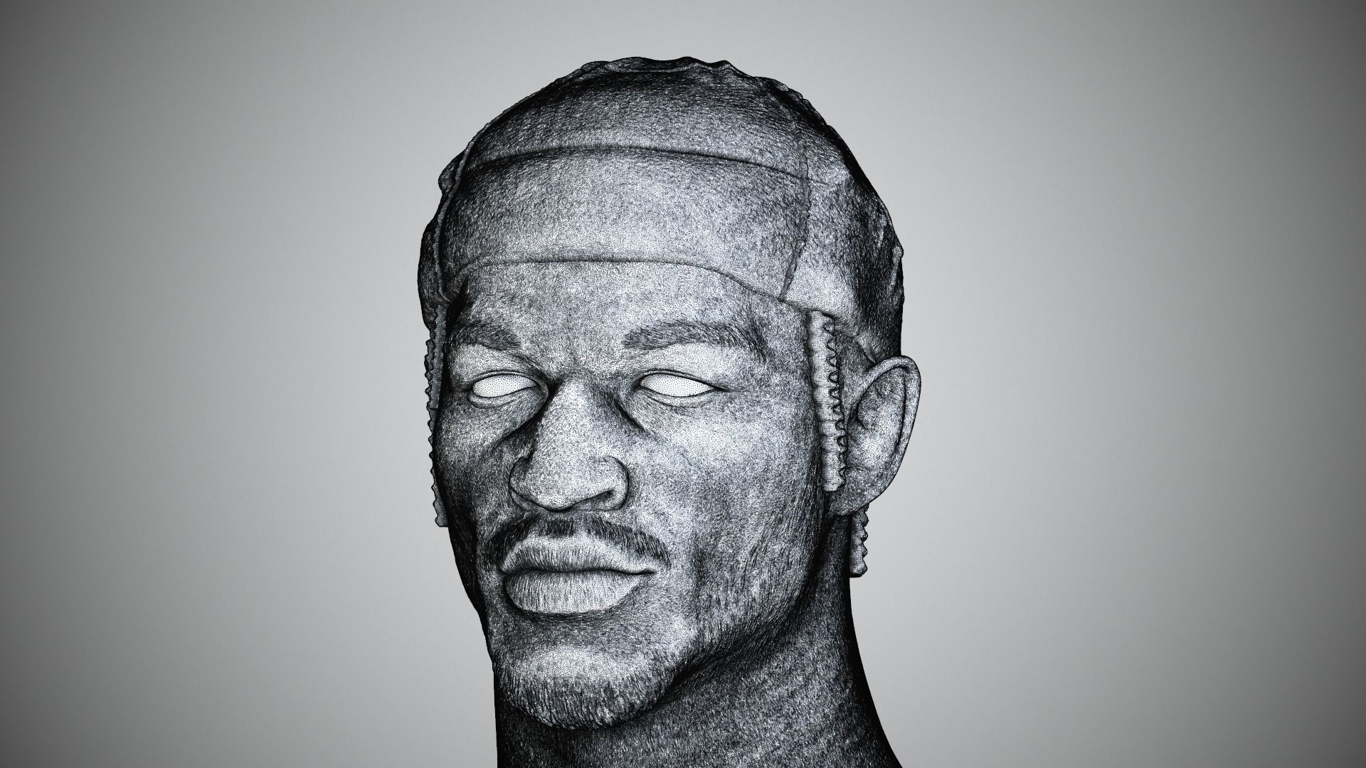 JaMarr Chase 3D print model_25