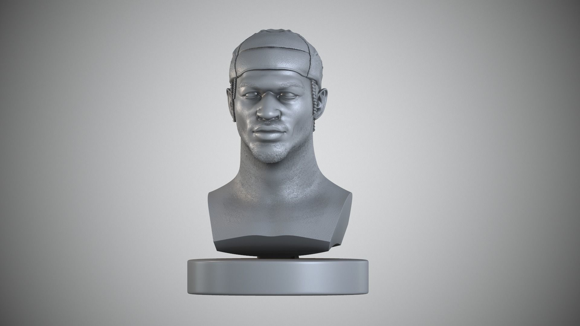 JaMarr Chase 3D print model_5