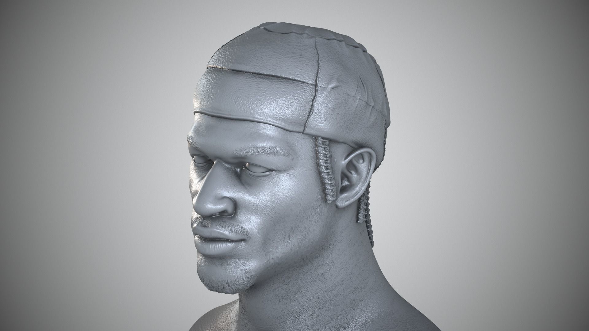 JaMarr Chase 3D print model_12