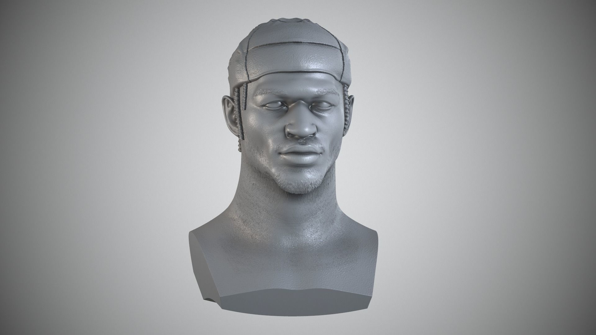 JaMarr Chase 3D print model_11