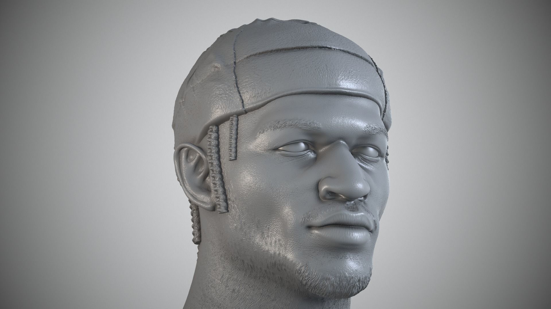 JaMarr Chase 3D print model_16