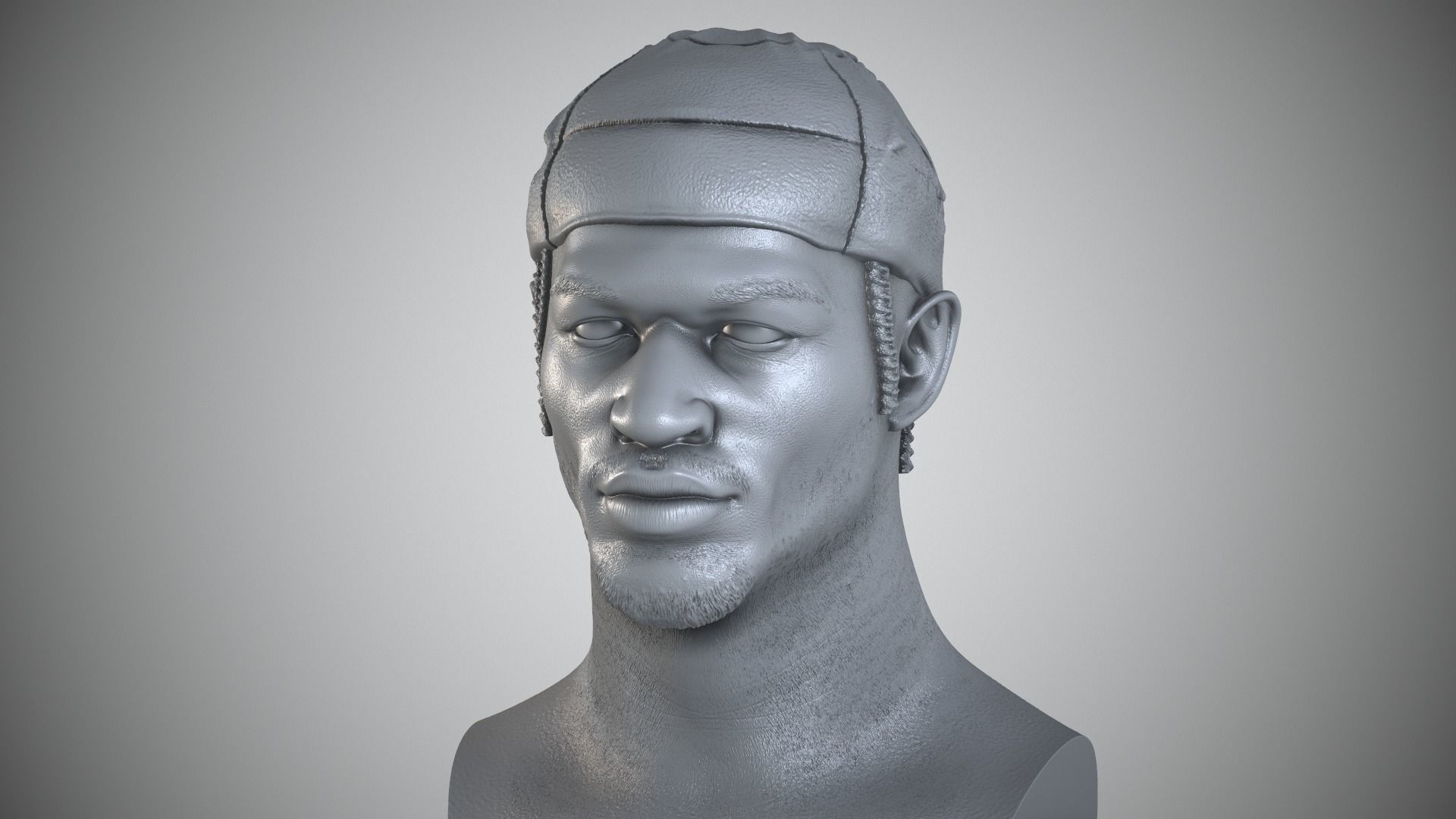 JaMarr Chase 3D print model_14