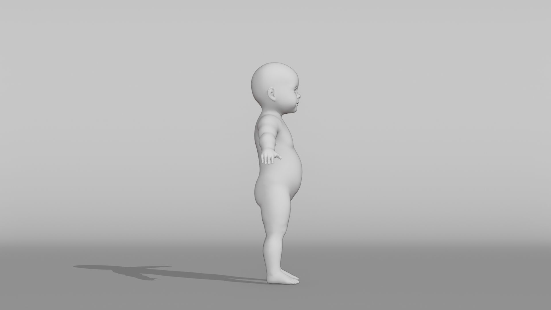 Realistic Base Characters Pack 3D model_33