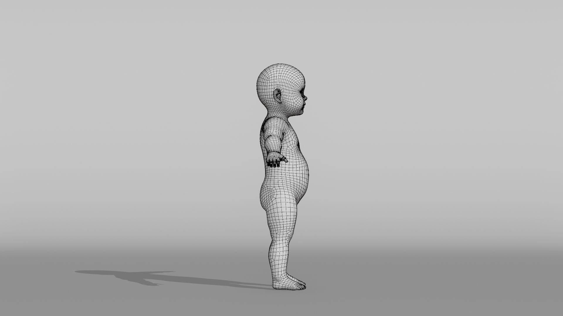 Realistic Base Characters Pack 3D model_38