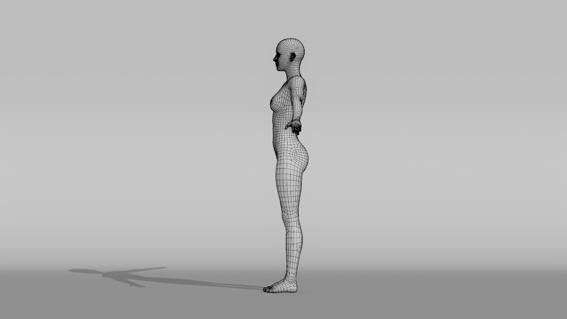 Realistic Base Characters Pack 3D model_10