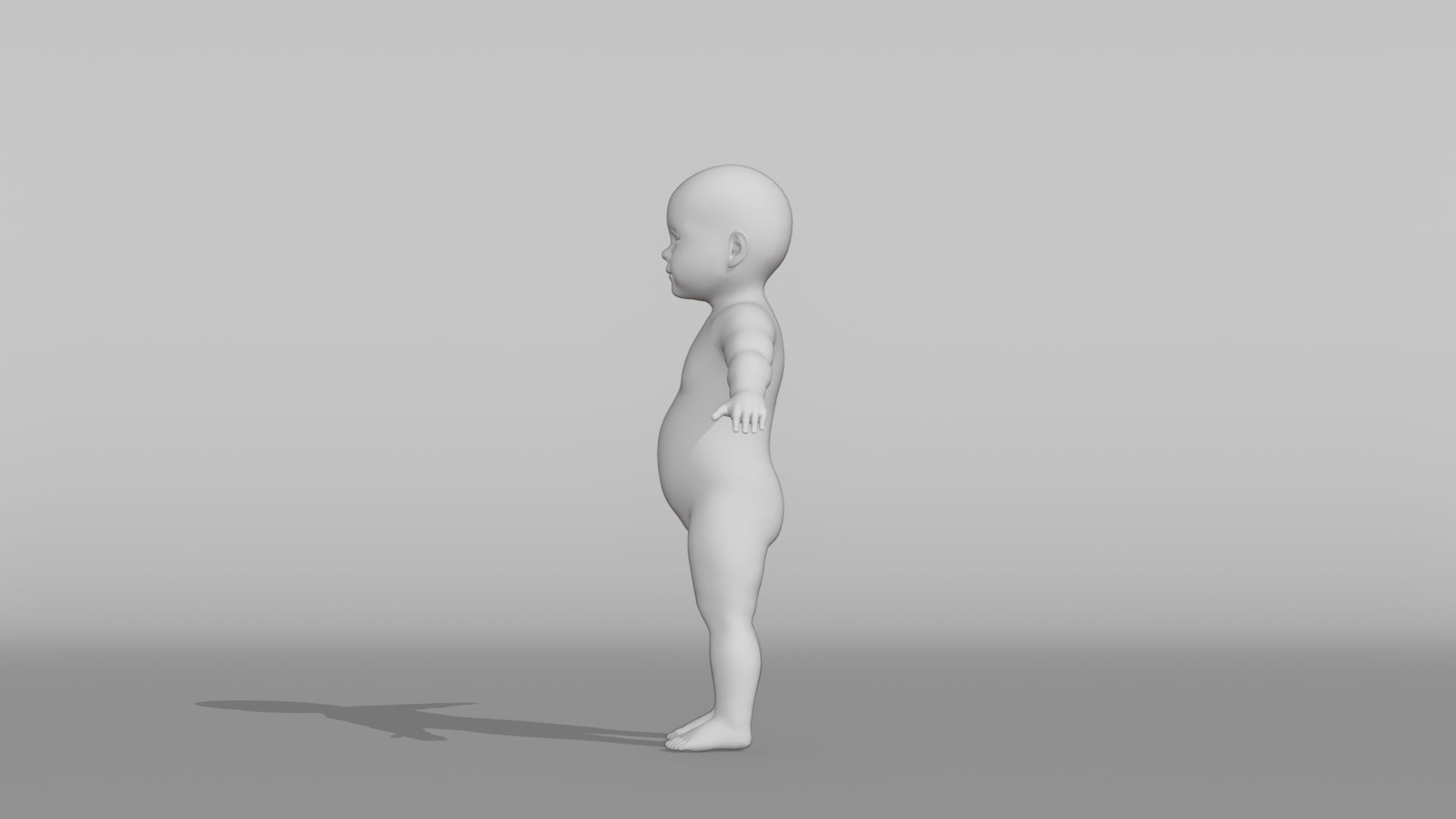 Realistic Base Characters Pack 3D model_35