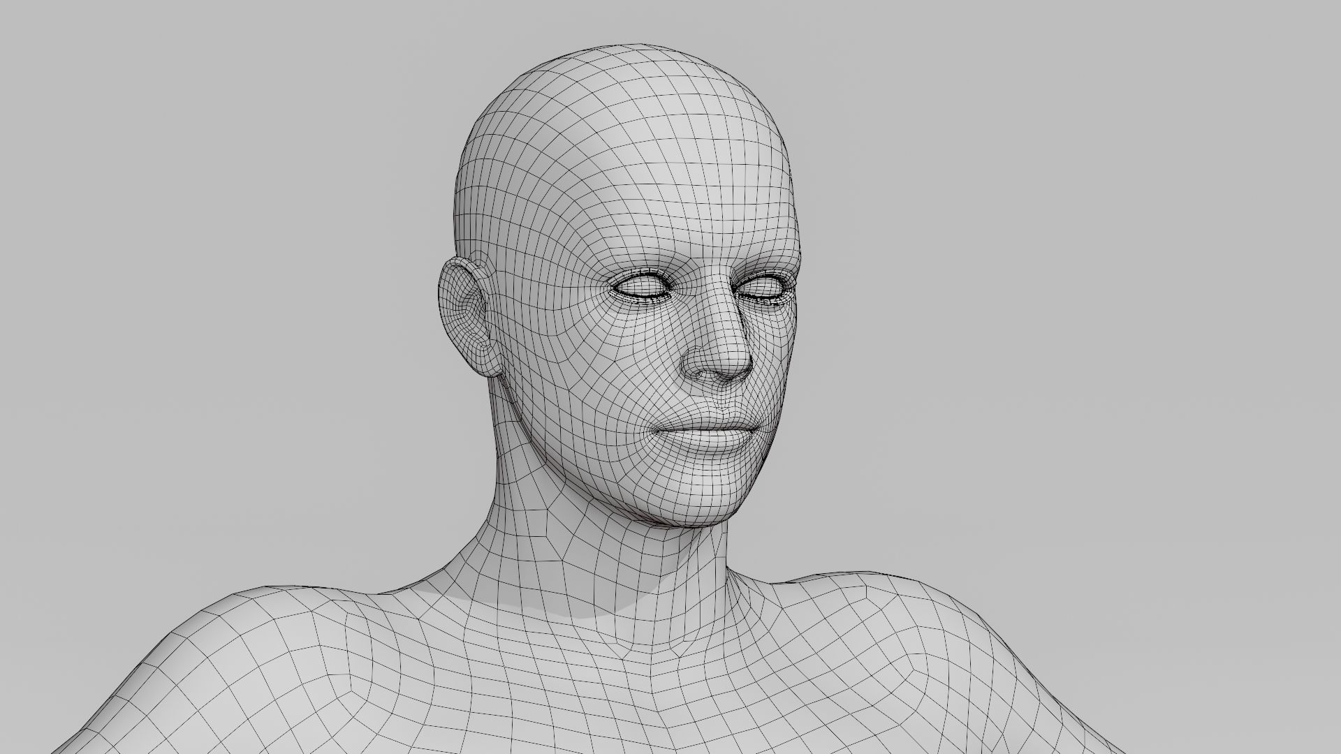 Realistic Base Characters Pack 3D model_21