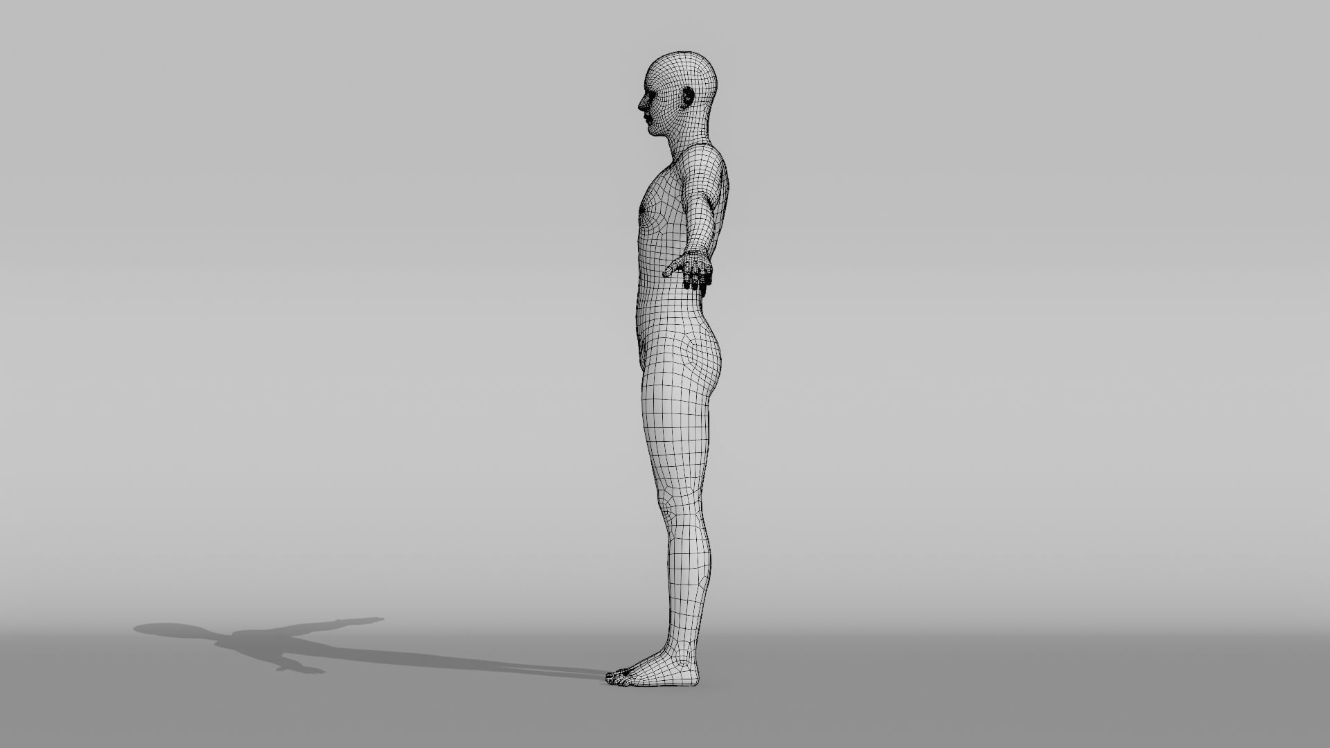 Realistic Base Characters Pack 3D model_25