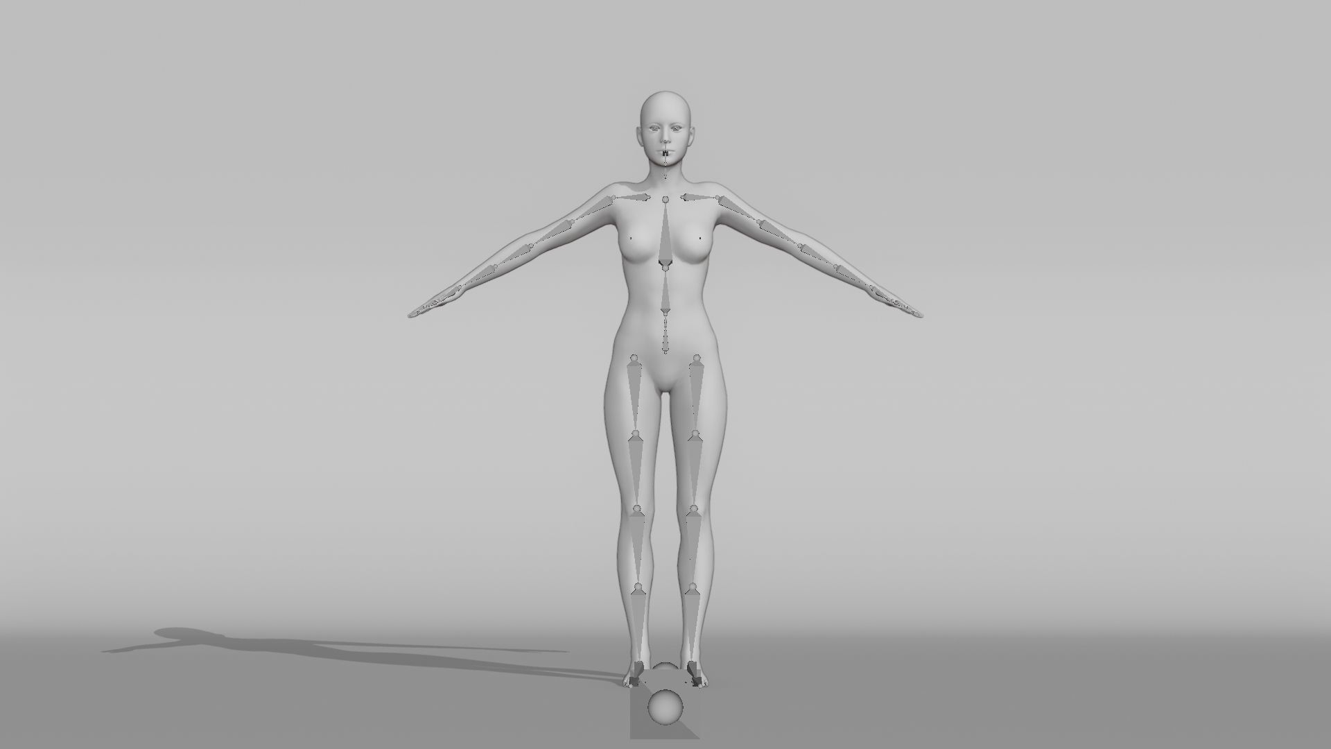 Realistic Base Characters Pack 3D model_12