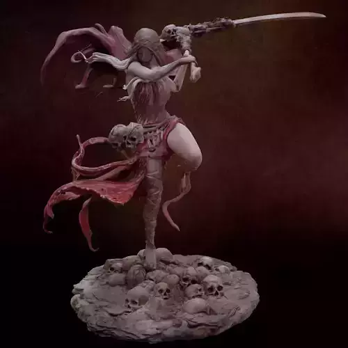 Death attack  3D print model