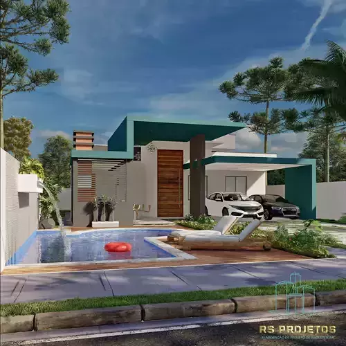 Modelo 3d house moderna 3D model
