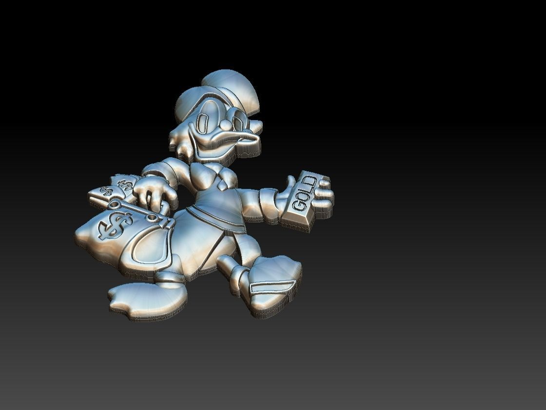 Scrooge McDuck - Tio Patinhas 3D Model Collection_20