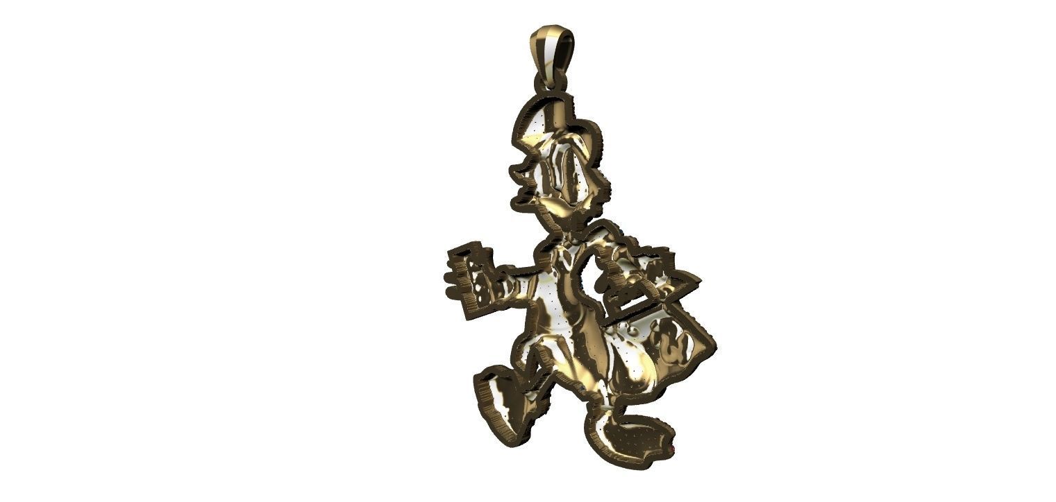 Scrooge McDuck - Tio Patinhas 3D Model Collection_5