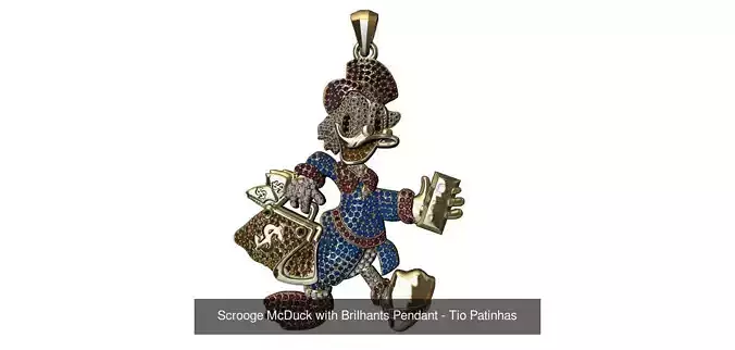 Scrooge McDuck - Tio Patinhas 3D Model Collection