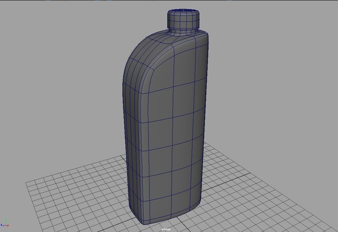 House Hold Series - 49 Unique 3D Bottles - 4th Batch Low-poly 3D model_8
