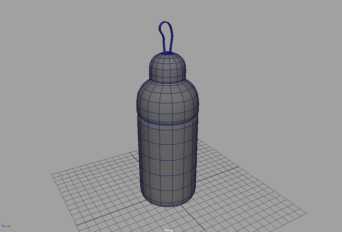 House Hold Series - 49 Unique 3D Bottles - 4th Batch Low-poly 3D model_9