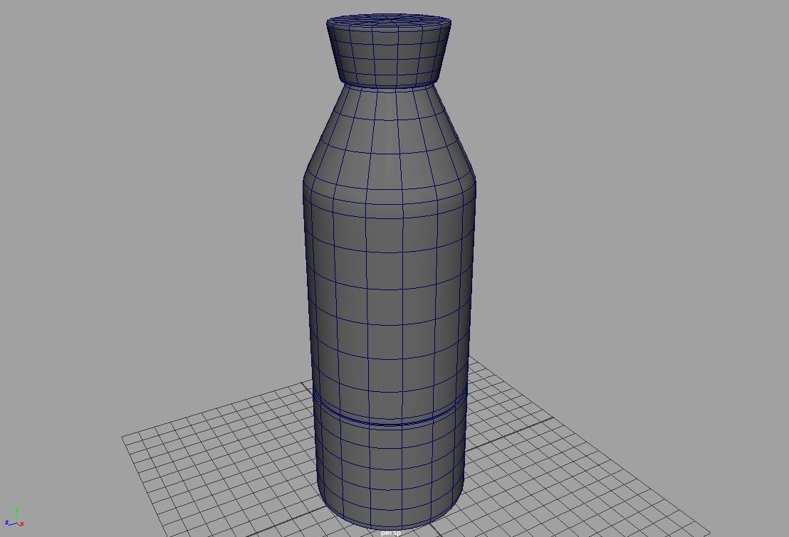 House Hold Series - 49 Unique 3D Bottles - 4th Batch Low-poly 3D model_10