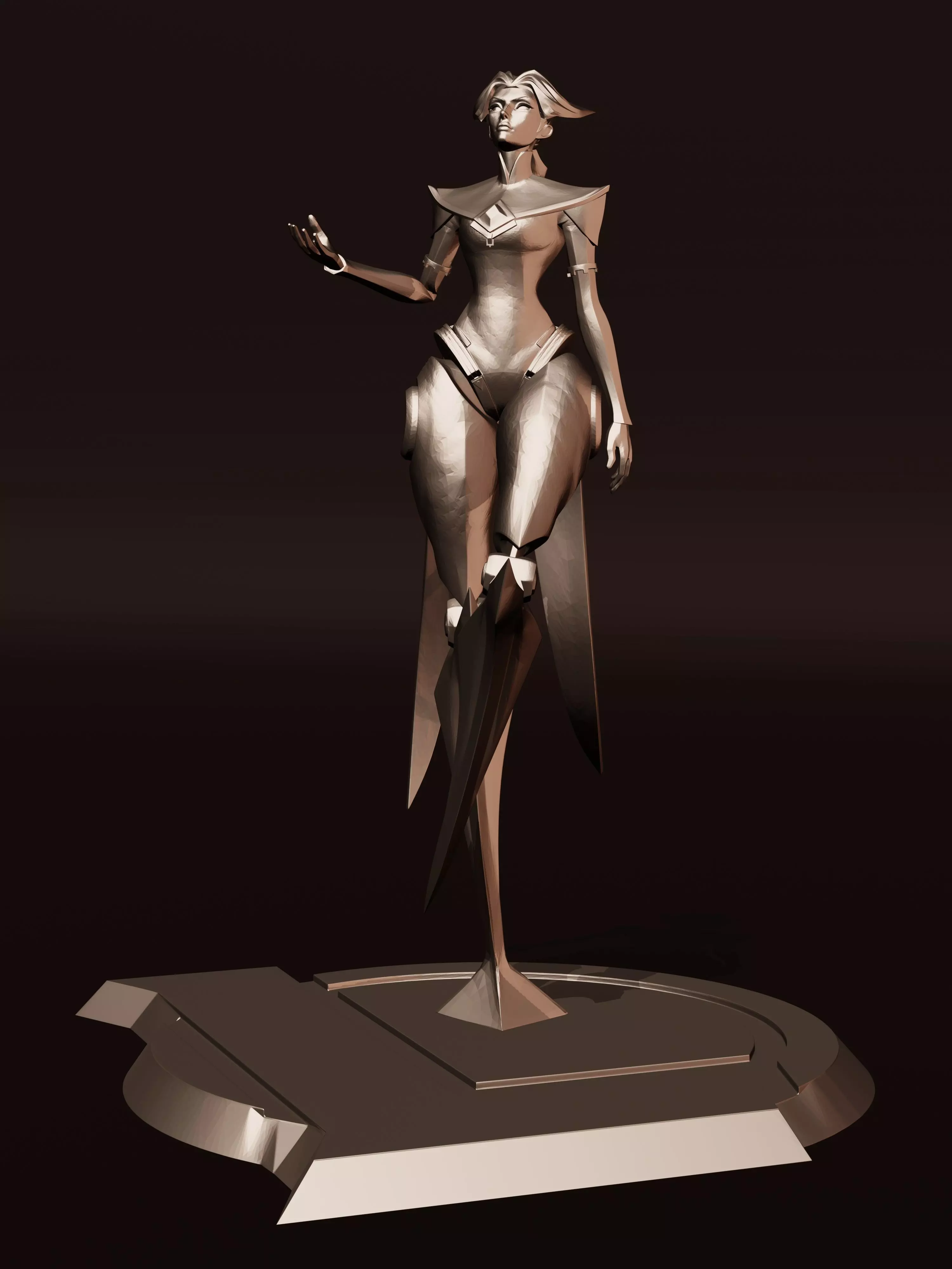 CAMILLE WITH NEW STAND 3D print model