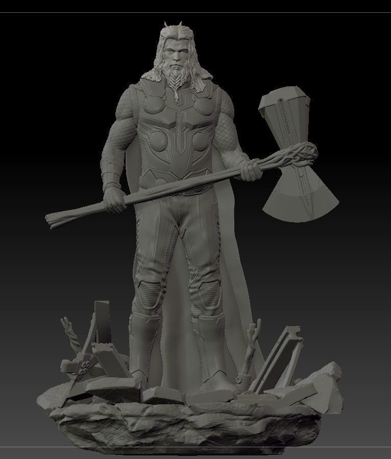 Thor Endgame 3D models 3D model_1