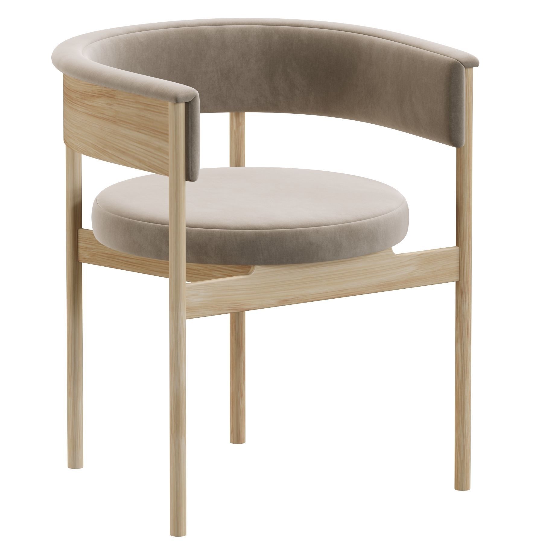 N-SC01 chair by Norm Architects 3D model_2