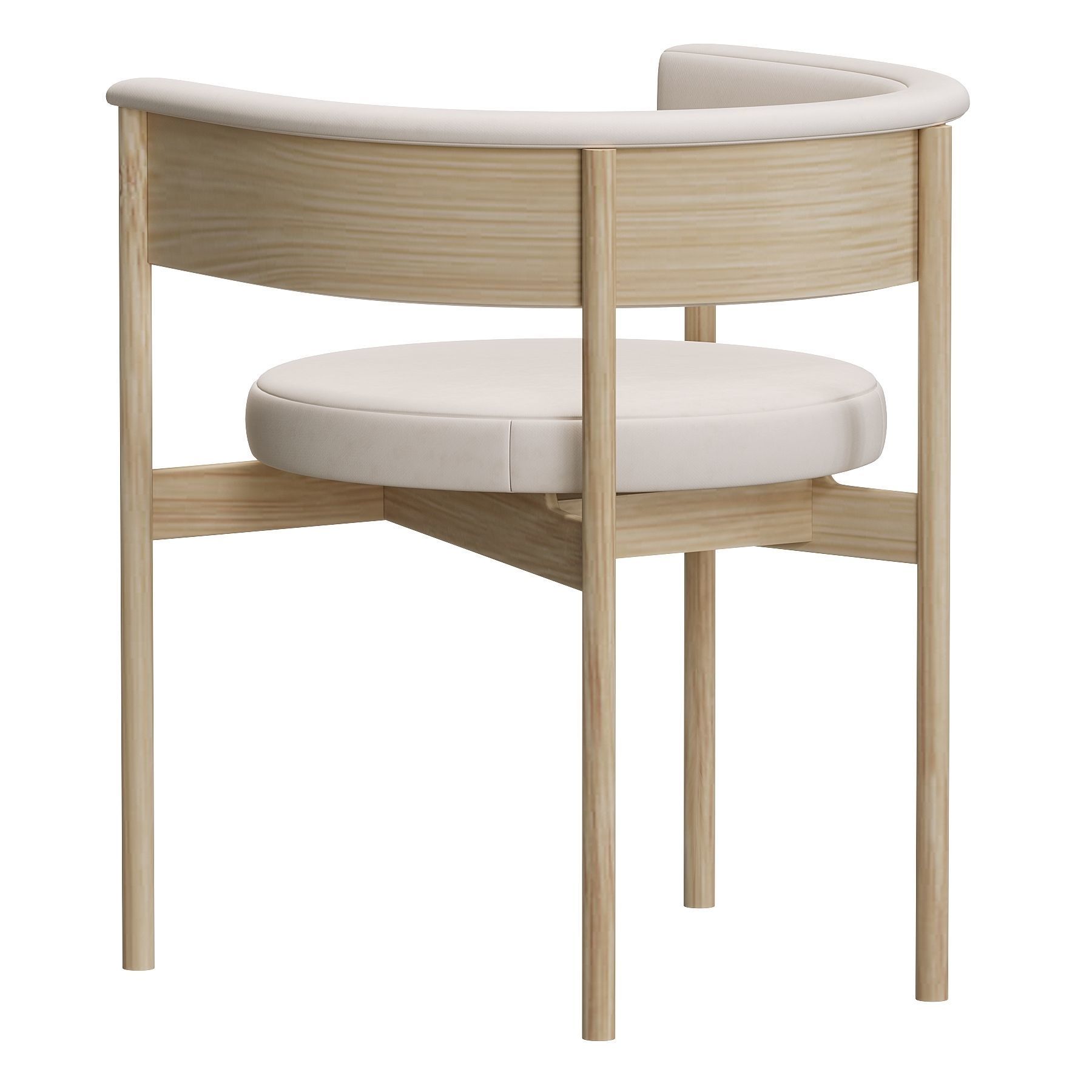 N-SC01 chair by Norm Architects 3D model_4