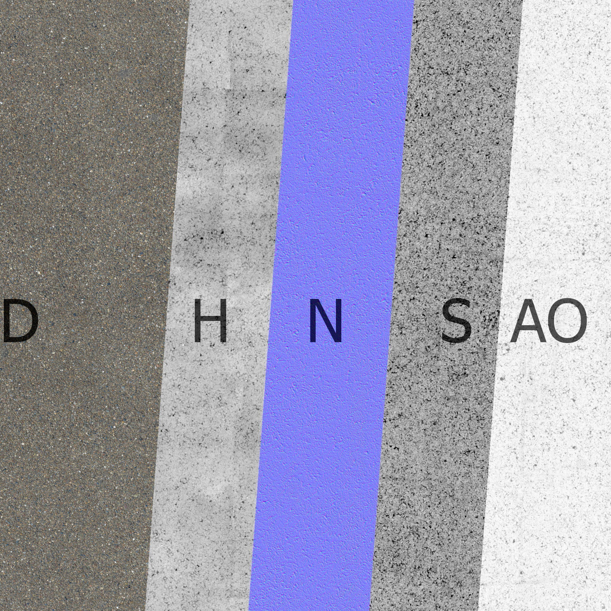 Asphalt material 04 4k seamless PBR Texture_11