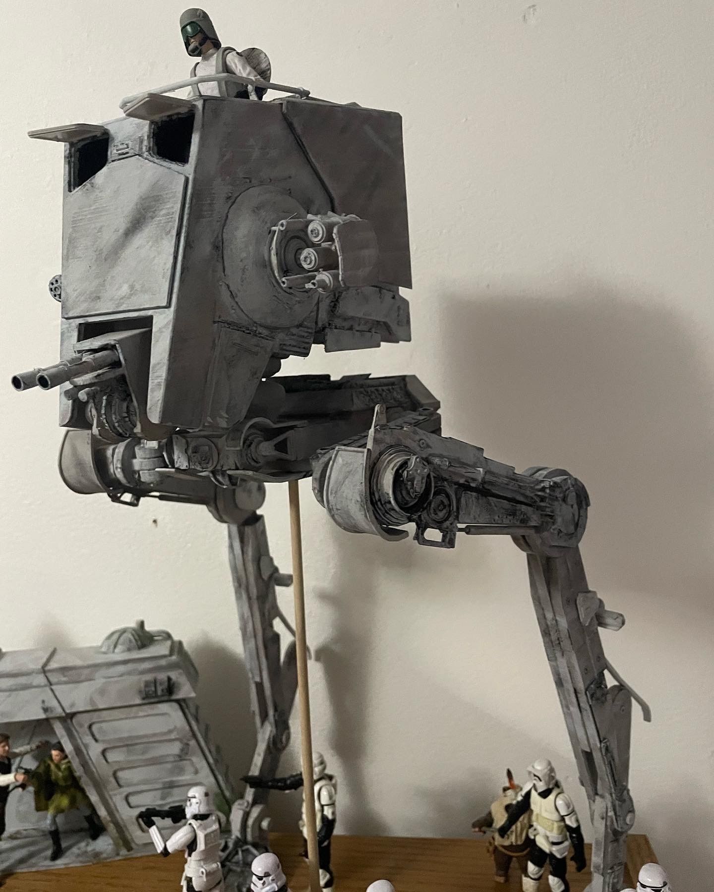 ATST Walker for Star Wars The Vintage Collection or Black Series 3D print model_3
