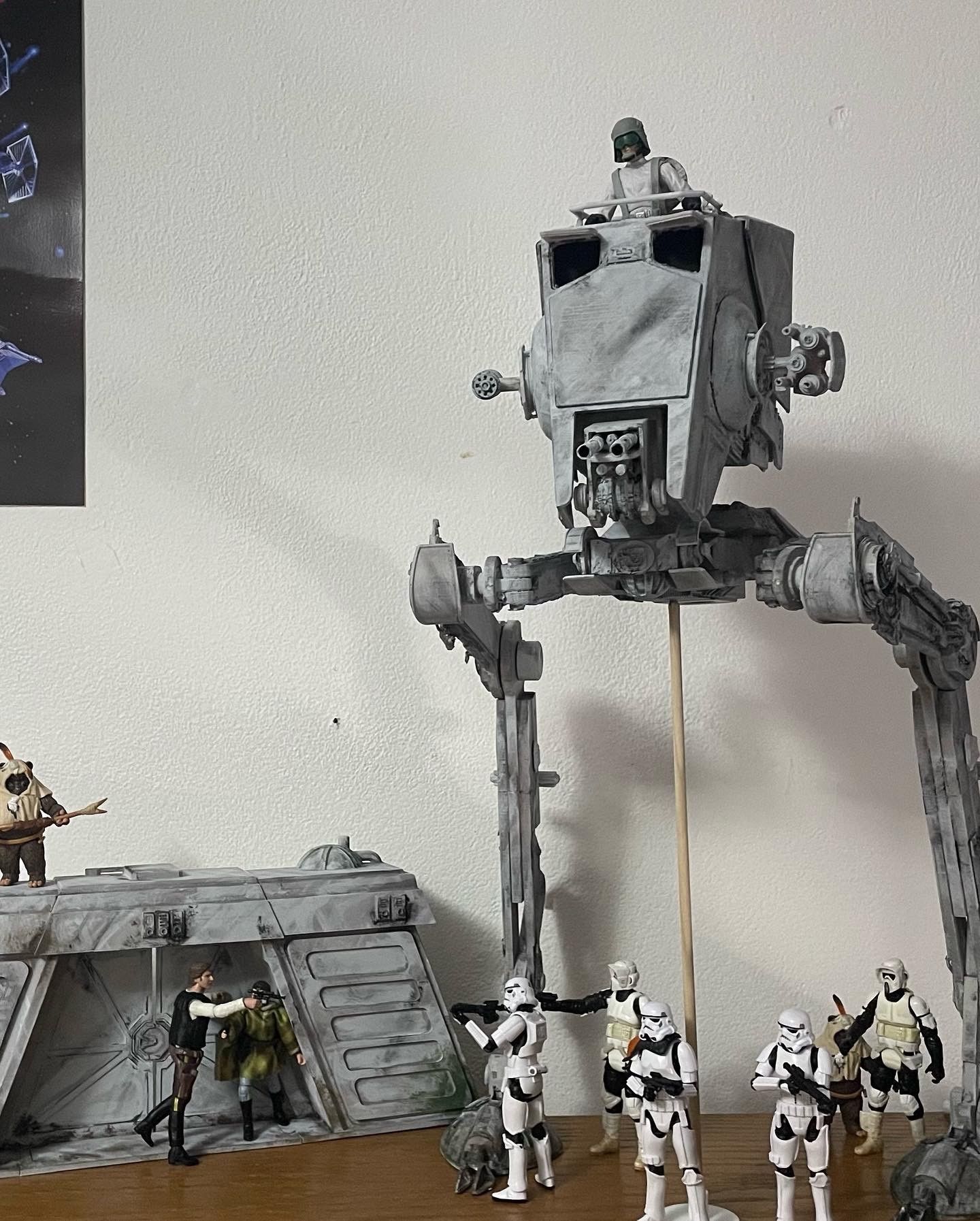 ATST Walker for Star Wars The Vintage Collection or Black Series 3D print model_2