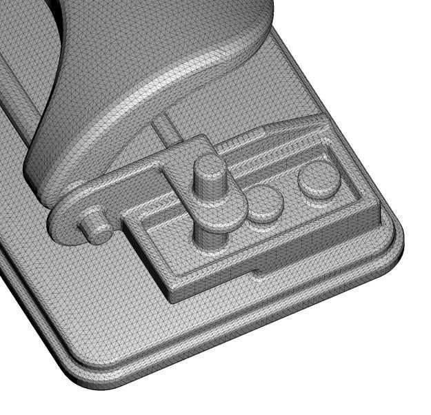 Steel Paper Punching Machine 3D model_5