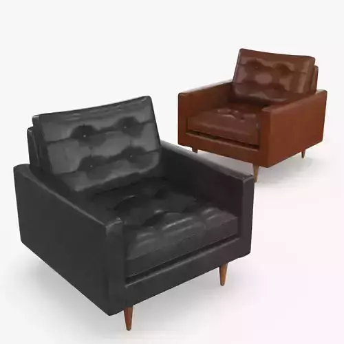 Leather Armchair v4