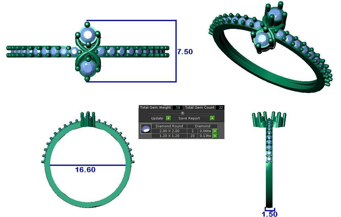 Ring - 30 3D print model_4