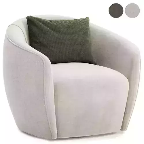 Marchia Swivel Barrel armchair