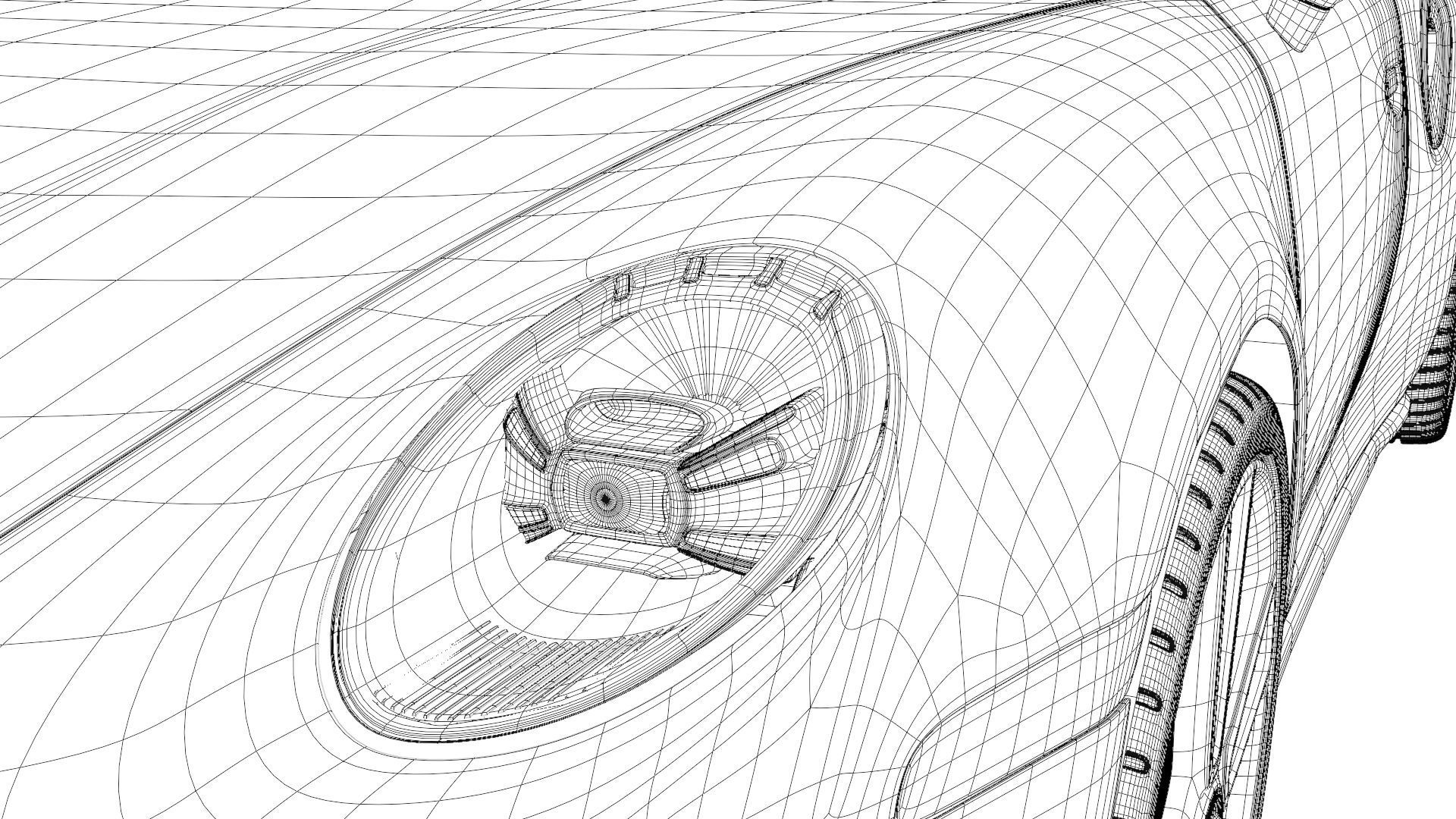 PORSCHE 911 Turbo S  3D model_9