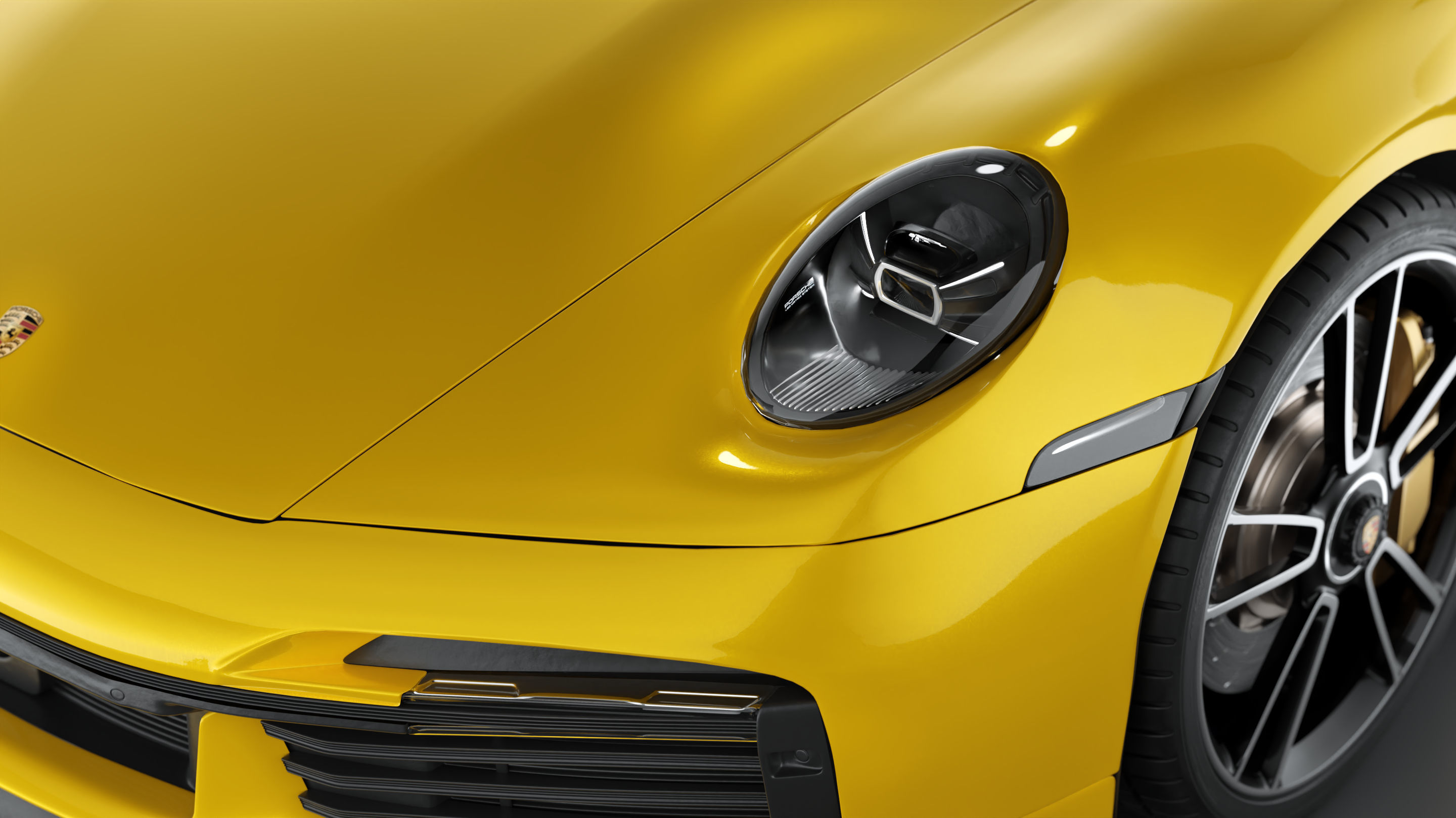 PORSCHE 911 Turbo S  3D model_3