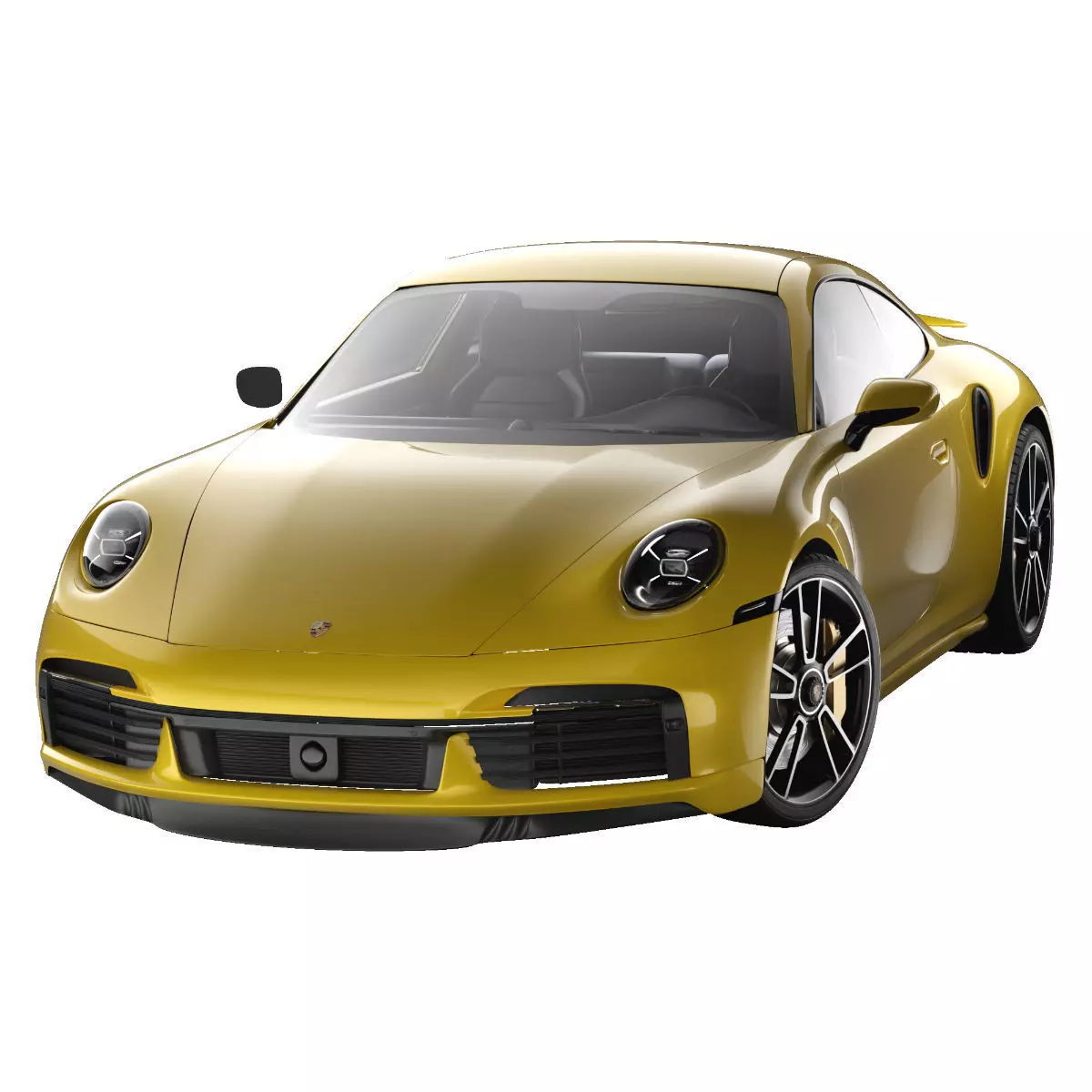 PORSCHE 911 Turbo S  3D model_0