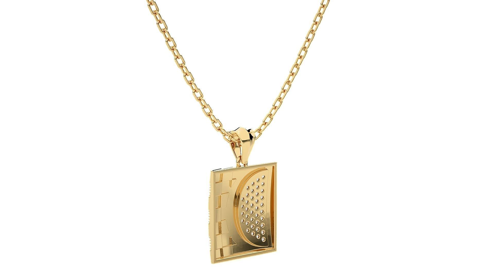 Pendant - PS066 3D print model_12