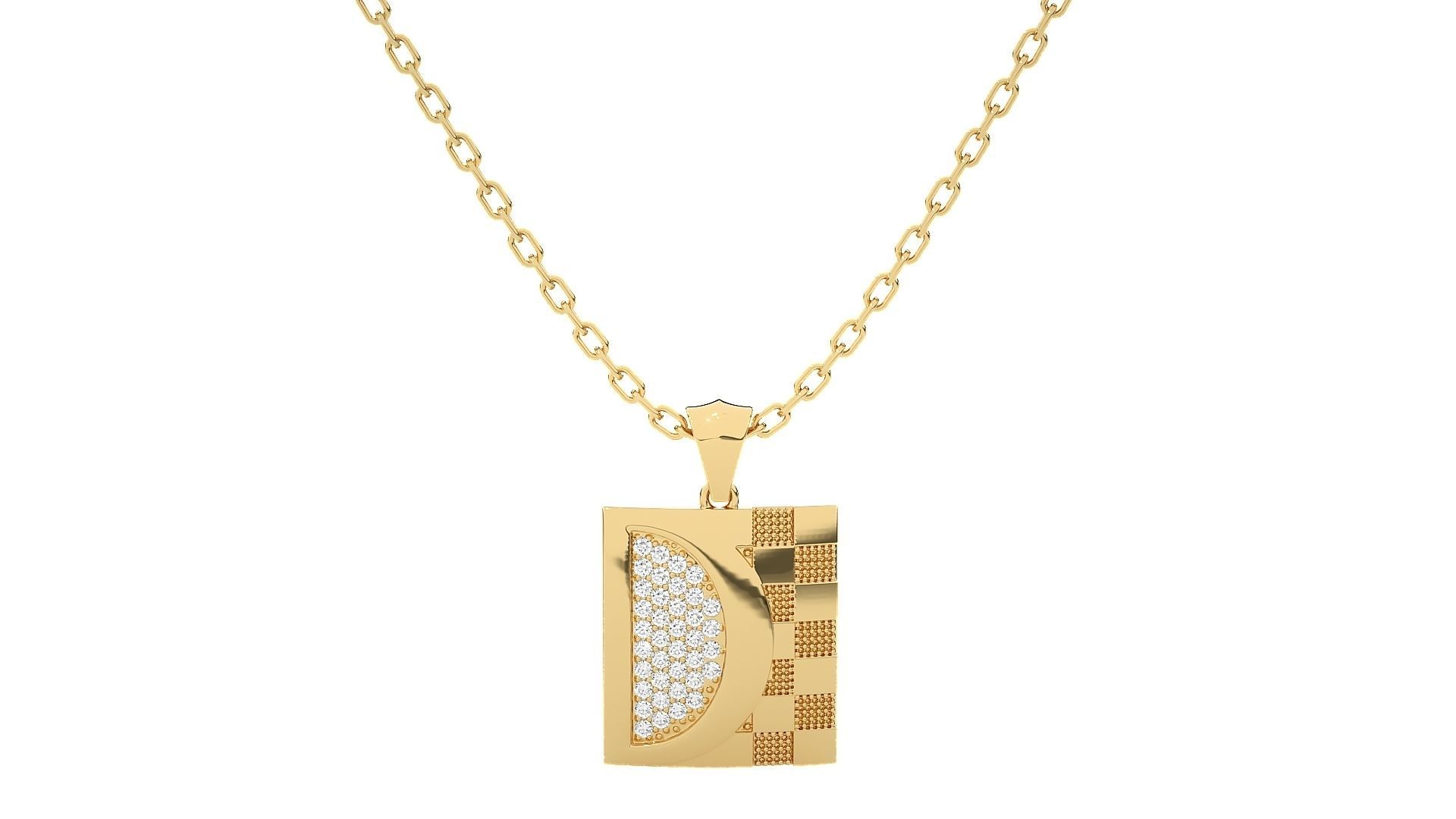 Pendant - PS066 3D print model_9