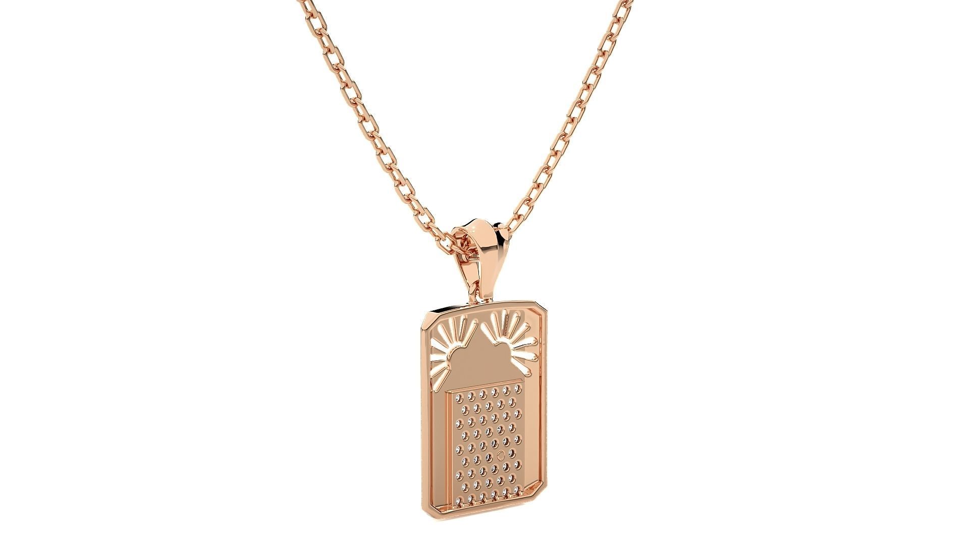 Pendant - PS065 3D print model_5