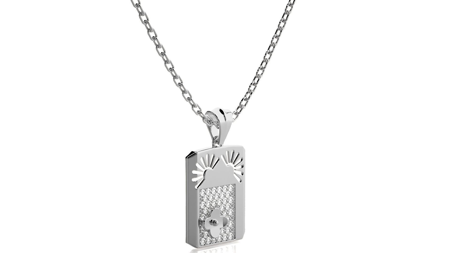 Pendant - PS065 3D print model_6
